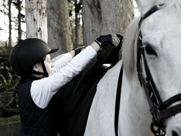 pony club getting ready